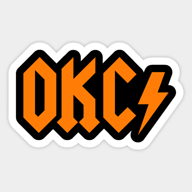 Thunder Basketball Sticker by teakatir